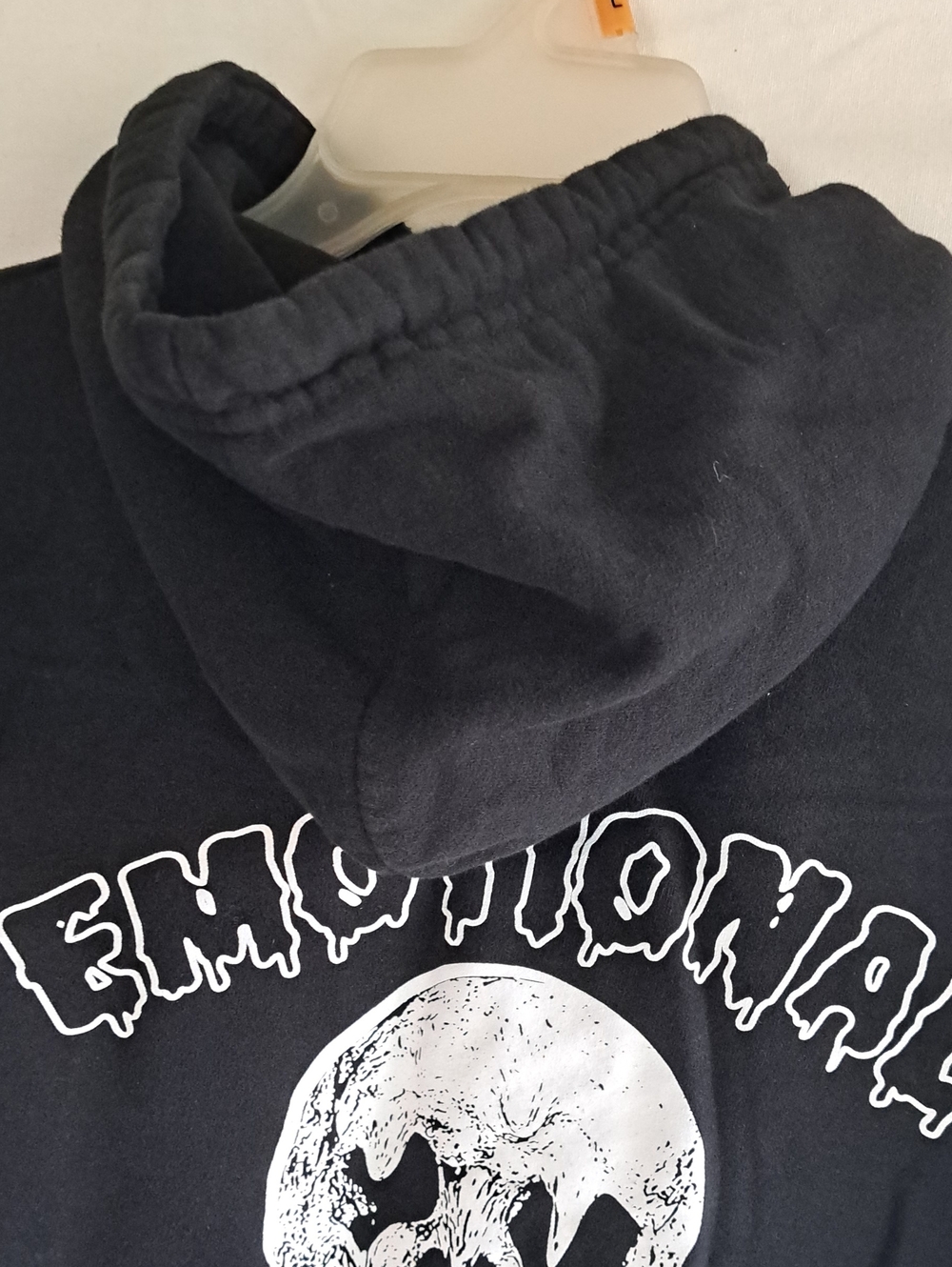 Emotional Meltdown Black Graphic Hoodie - Men's Sweatshirt - Picture 3 of 6